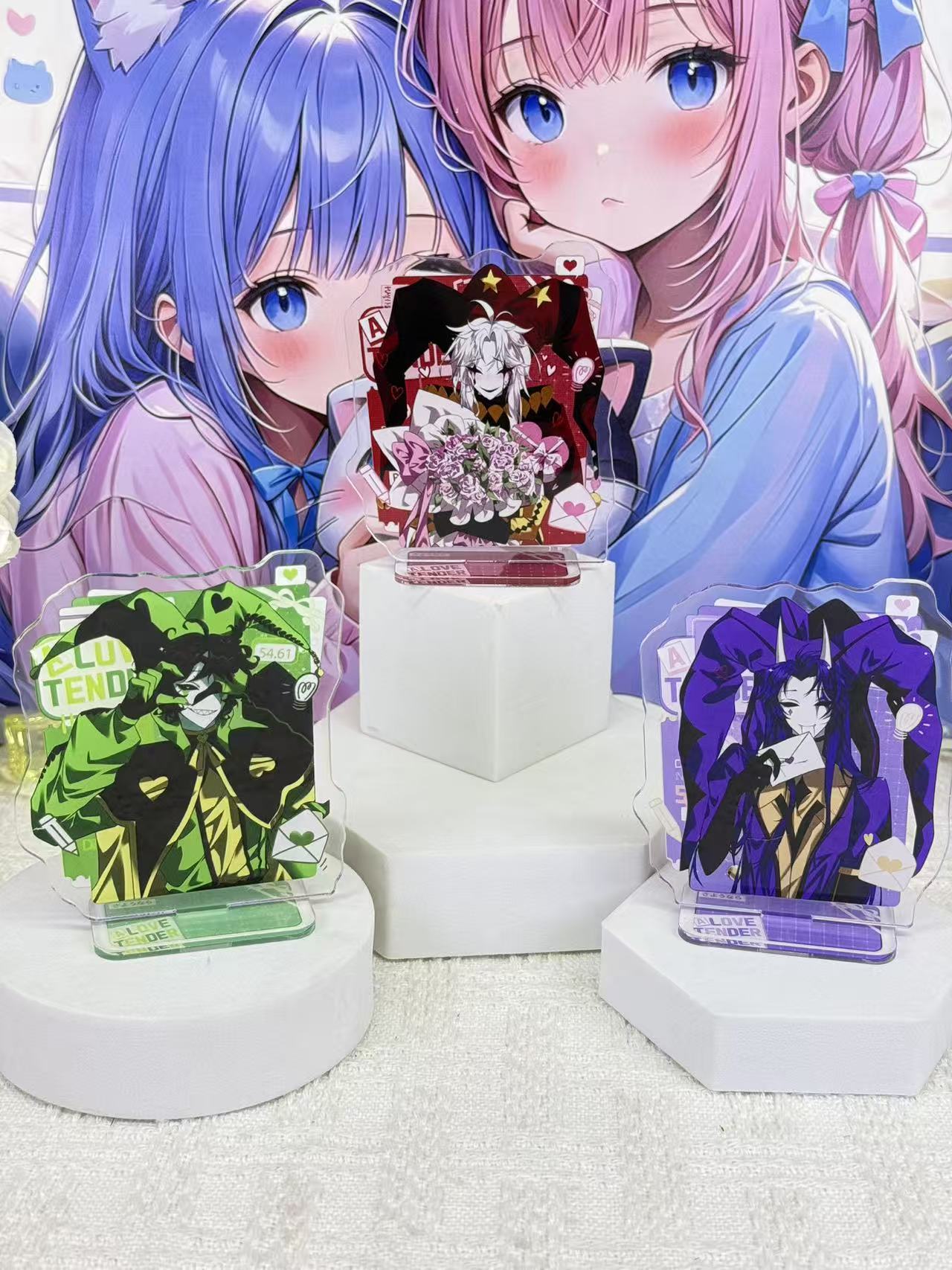 Anime Merchandise Collection - Suporte de acrílico com tema de